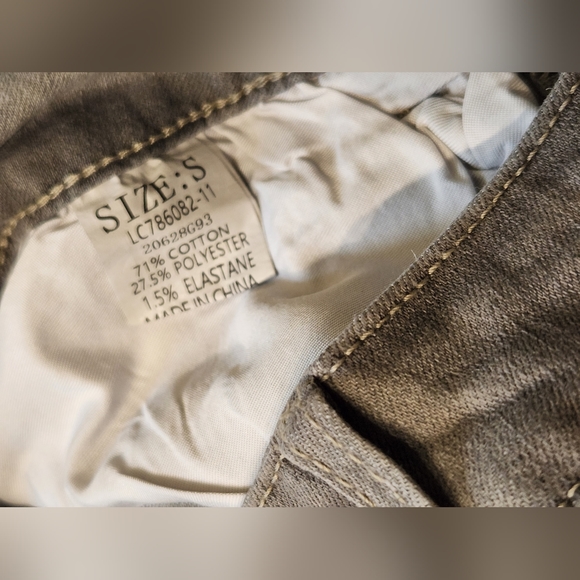 High Waist Distressed Flare Jean Size S/4 color vintage grey - Picture 6 of 6